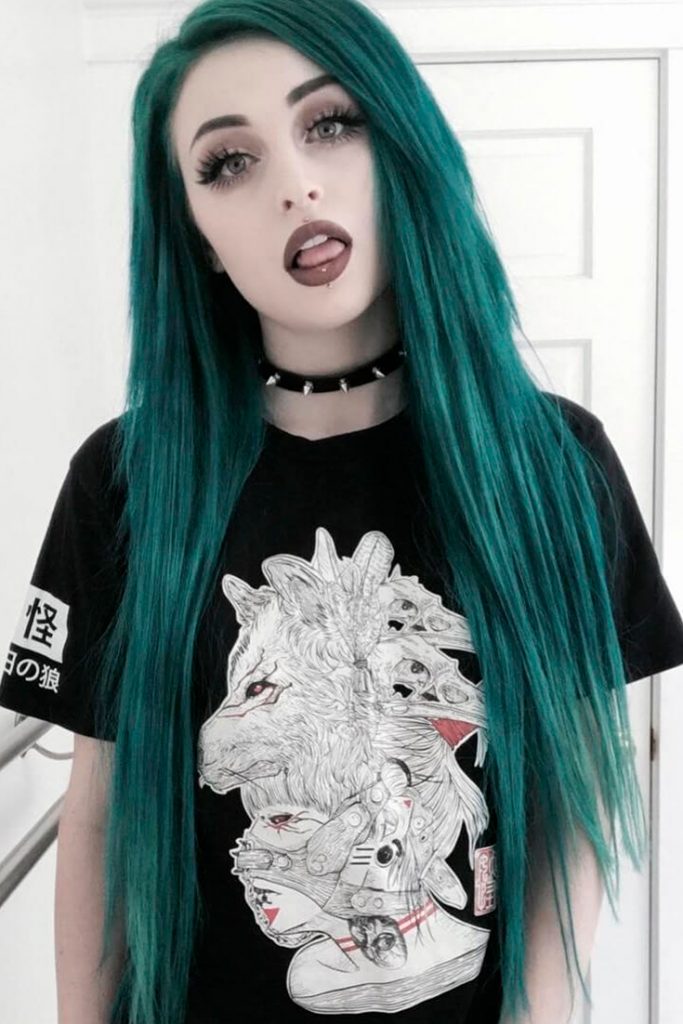 35 идей окрашивание в яркие цвета волос - MyHairsTrend