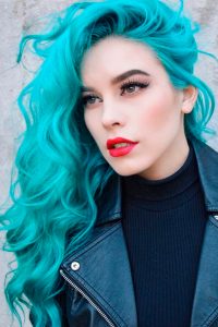 35 идей окрашивание в яркие цвета волос - MyHairsTrend